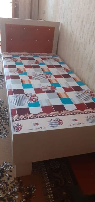 İşlənmiş, Təknəfərlik çarpayı, Bazasız, Matras ilə, Siyirməsiz, Azərbaycan