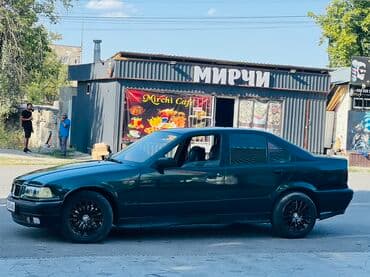 bmw 3 серия 325ix kat: BMW 3 Series E36 sedan - Kuzov: 4 qapılı sedan, tünd yaşıl rəng - — 4