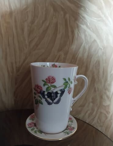 rumka rumka badə badə: Çay dəsti, Farfor, 1 nəfərlik — 1