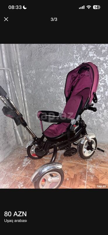 qiz ucun hediyyeler: Klassik gəzinti arabası, Yeni, Cins: Qız, Yaş: 24-30 ay, Ünvandan götürmə — 1