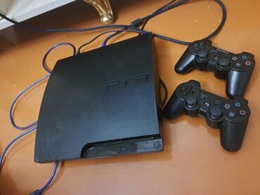 Mətbəx texnikası: PlayStation 3 (PS3) Slim oyun konsolu paketi - Model: PS3 Slim, qara — 5