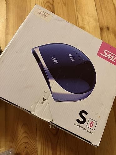 sade dırnaq bezekleri: Manikür üçün peşəkar dəst - UV/LED dırnaq lampası: SML markası, model — 1
