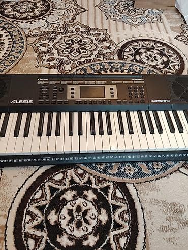 Sintezatorlar: Alesis Harmony 61 elektron klaviatura - 61 tam ölçülü klaviş - Daxili — 2