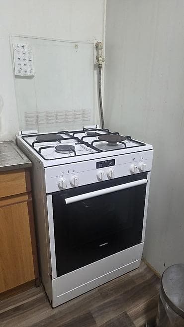 elektrik pliteleri: Qarışıq sobası Ayrıca dayanan, 4 gözlü, İşlənmiş — 1