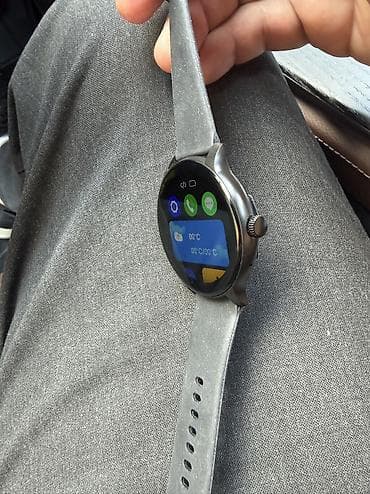 Smart saat, Smart, Sensor ekran, rəng - Qara — 4