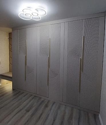 koridor şkafları: 5 qapı, Siyirməli, Bej, Digər material, Açılan, Düz dolab — 1