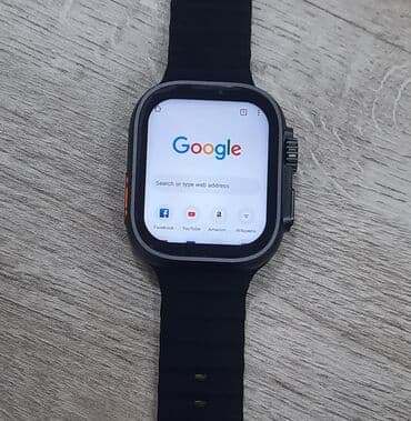 Nömrəli saat s8 ultra smart watch android sistemli smart saat. Wi fi