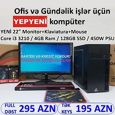 4g mifi modem azercell: ŞOK ENDİRİM!!! QAÇIRMAYIN!!! ⭐Tək Sistem Bloku 195 AZN ⭐KOMPLEKT CƏMİ — 1