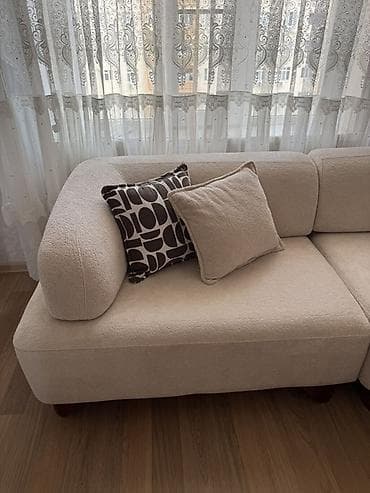 Divan və kreslo dəstləri: Yeni, Künc divan, Divan, Bazasız, Açılmayan — 3