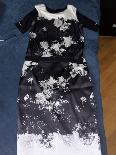 Cinslər: Qadın geyim dəsti 1) Qara don - İki hissəli görünüş: üst hissə — 5