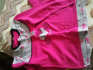 детская слип пижама: Yataq desti. Pijama. Gece geyimi. 10man.M razmer. Az geyilib — 5