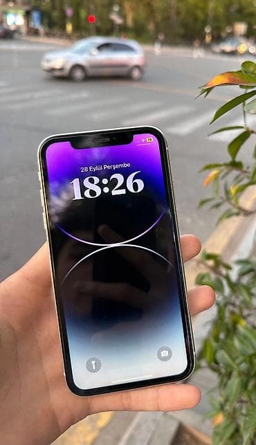 smart tv ikinci el: IPhone 11, 64 GB, Ağ, Face ID — 3