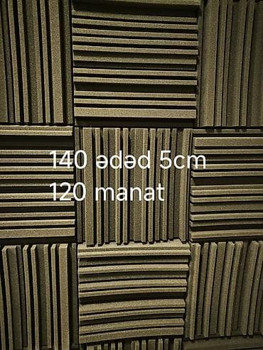 картина 70 на 100: Akuistik səsuducu panellər dəsti - Miqdar: 140 ədəd - Qalınlıq: 5 sm — 1