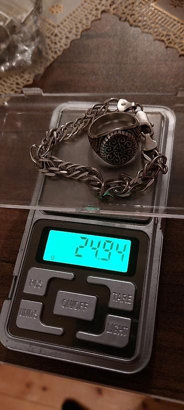 boyunbağı gumuş: Gümüş, 925 Əyar — 4