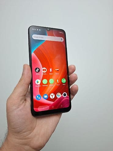 redimi 9 a: Realme C11 (2021), 64 GB, rəng - Qara, Face ID — 1