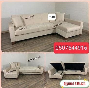 divan koşesi: Künc divan, Yeni, Açılan, Bazalı, Parça, Şəhərdaxili pulsuz çatdırılma — 5