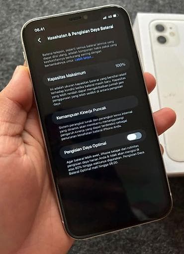 ipad 6 plus: IPhone 11, 128 GB, Ağ, Zəmanət, Kredit, Barmaq izi — 5