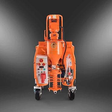 gips: Sənaye qarışdırma və suvaq püskürtmə qurğusu – MILMAC Gold Series — 1