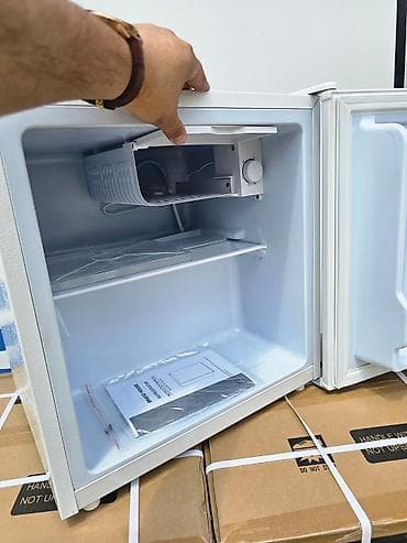 qapi zvanoku: Yeni 1 qapılı Soyuducu Satılır, rəng - Ağ, Dolab içi — 7