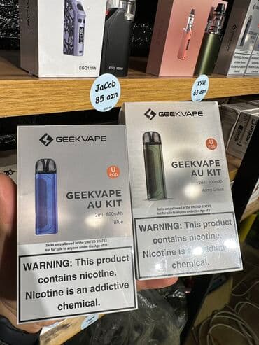 Geekvape AU kit 2ml katric maye tutumu 800 mah Elave 1 eded katrici