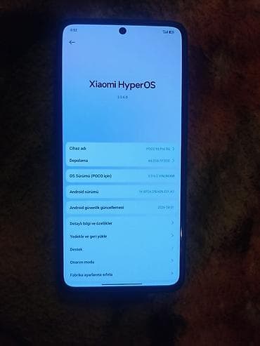 mac pro: Poco X6 Pro 5G, 512 GB, rəng - Qara — 3