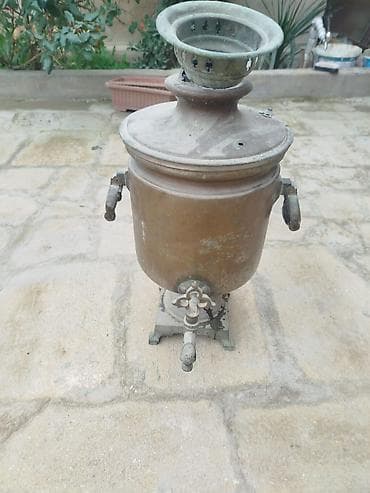 mis aftafa: Antik köhnə tip samovar 1886 cı ilin peçatı peçat çoxeu çar dövründən — 1