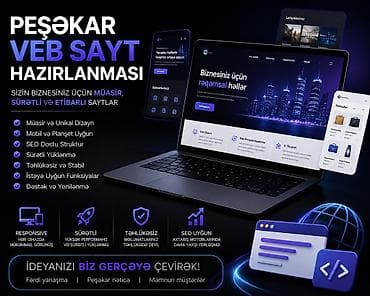 Veb saytların hazırlanması lalafo.az -da Veb saytların hazırlanması