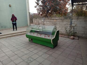 Soyuducu avadanlığı: Soyuducu vitrin – şüşəli, ön tərəfdən məhsul göstərimi üçün geniş — 2