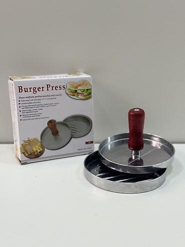 Burger Press – burger kotletlərini bərabər qalınlıqda və sürətlə at lalafo.az Burger Press – burger kotletlərini bərabər qalınlıqda və sürətlə