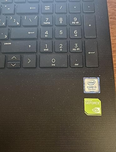 samsung mini notebook: HP noutbuk, qara rəngdə, klassik və işgüzar dizayna malik modeldir — 3