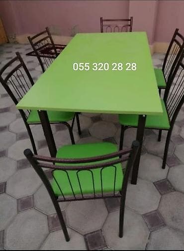 masa misa: 4 nəfərik 6 nəfərin 8nəfərik stol və sutul sexdən sez qiymətinə onlayn — 5