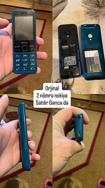 Nokia rəng - Mavi, İki sim kartlı
