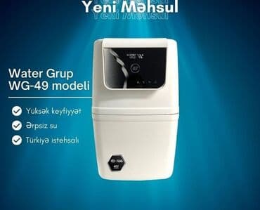 Water Grup WG-49 – su yumşaldıcı/filtr sistemi - Model: Water Grup