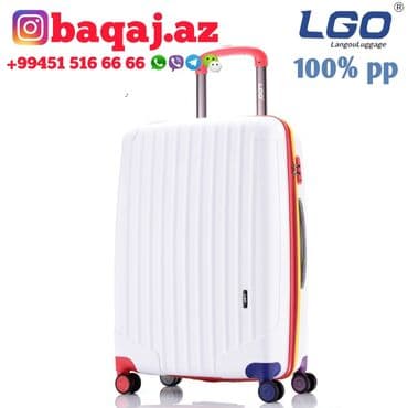 yol cantası: Polipropilenden hazirlanmis yuksek keyfiyyetli camadanlar. Чемоданы — 1