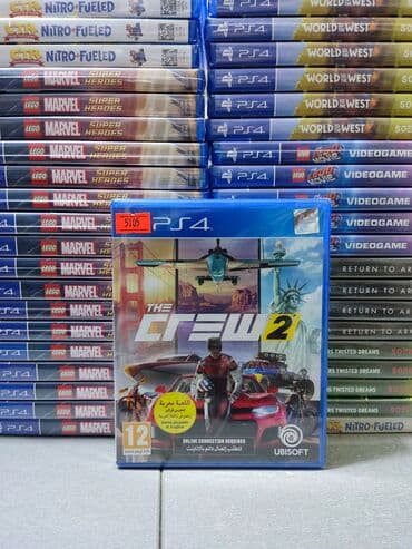 crew 2: PlayStation 4 üçün oyun diskləri. Tam yeni, bağlamada. Playstation 5 — 12