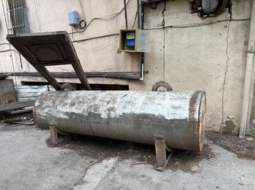 telfer kran: Metal yanacaq/saxlama çəni 2 ton - Material: qalın divarlı polad - — 1