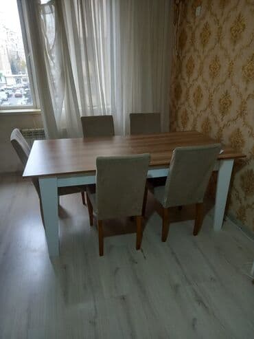 heyet evi ucun stol stul: İşlənmiş, Dolab, Komod, Masa və oturacaqlar, Kredit yoxdur, Türkiyə — 3