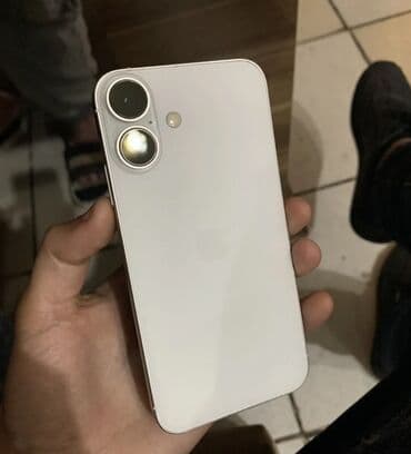 kamera maşın ucun: IPhone 16, 64 GB, Ağ, Face ID — 7