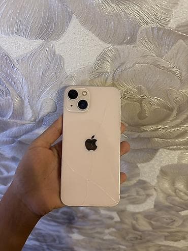 kreditle iphone 14 pro: IPhone 13, Çəhrayı, Qırıq — 1