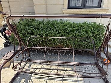 2 el: Yeni, Divan-yelləncək, Zontiksiz, Metal — 3