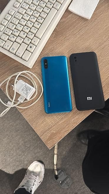 redmi play: Redmi 9A, 64 GB, rəng - Mavi, Sensor, İki sim kartlı — 2