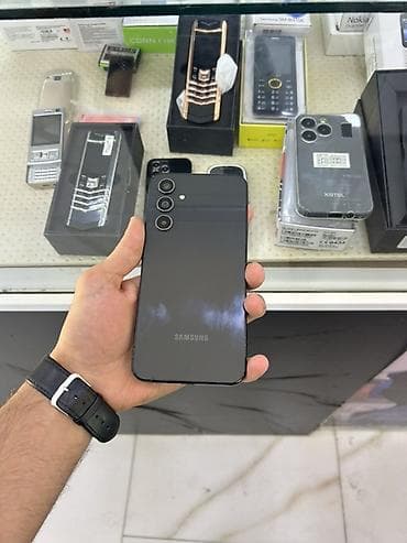Samsung Galaxy A54 5G, 128 GB, rəng - Qara, Zəmanət, Sensor, Barmaq izi — 1