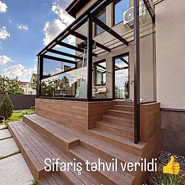 qapi ve pencere: Təmir- tikinti, metalkonstrusiya işləri – istehsal və quraşdırma - — 5