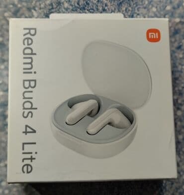 airpods qulaqcıq: Yeni Simsiz (Bluetooth) Qulaqcıqlar, Xiaomi, rəng - Ağ — 2
