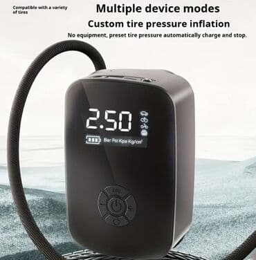 təkər üçün xamut: Avtomobil kompressoru – sürətli və dəqiq şişirtmə Xüsusiyyətlər — 6