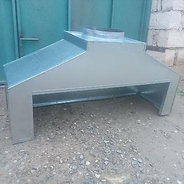 Оборудование для мойки: Mətbəx üçün sənaye tipli aspirasiya başlıqları (qapaqlar) - Material — 4