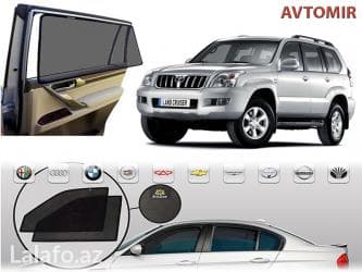 Toyota lc120 və hər növ avtomobi̇l üçün pərdələr. 25-30 azn шторки — 1