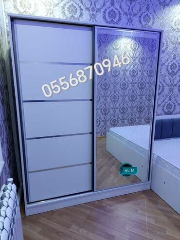 шкафы купе в баку цены: Новый, Распашной, 4 двери Прямой шкаф, Гардеробный шкаф, Азербайджан — 2