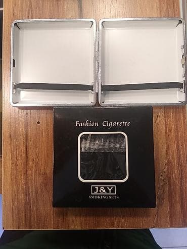 smoking: Məhsul: J&Y Smoking Sets – siqaret üçün metal futlyar - Material — 1
