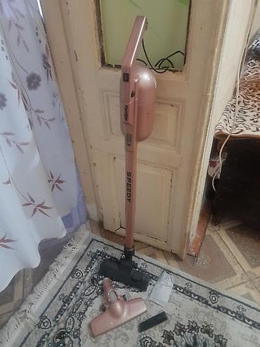 elektrikli supurgə: Panterim “Speedy” şaquli elektrik süpürgəsi + ütü masası seti — 1